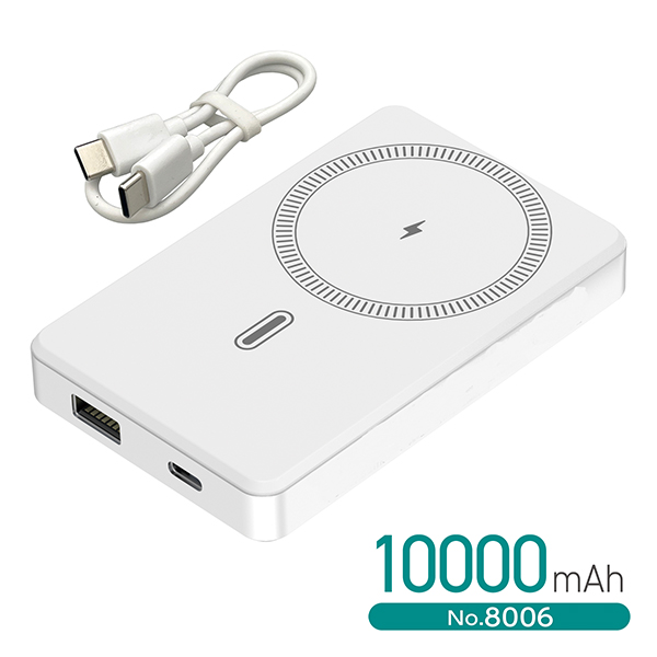 準固体モバイルバッテリー10000mAh MAG　WH